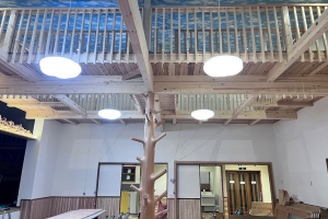 新設された「ゆりかもめ東清分館」の館内の写真