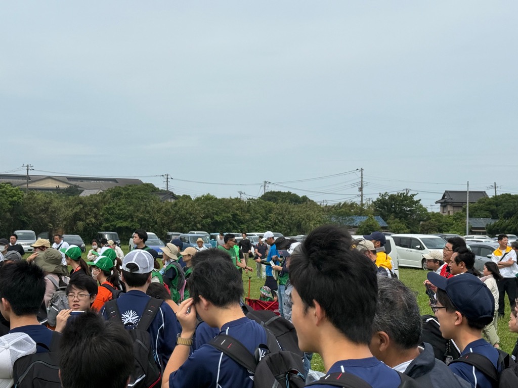 盤洲干潟クリーン作戦開会式の様子
