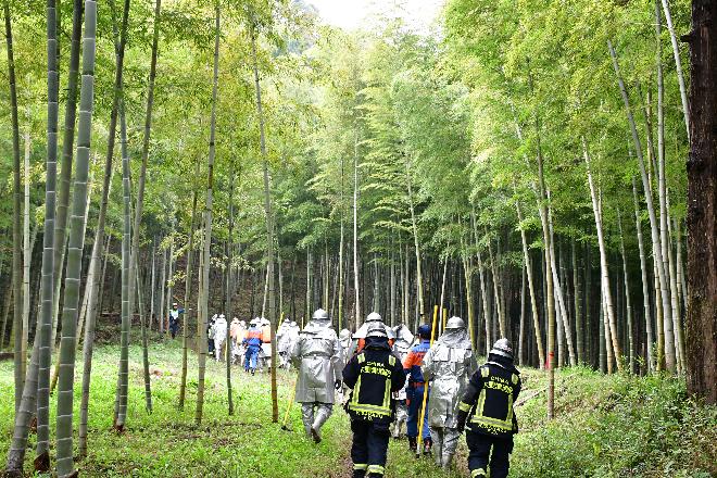 林野火災に注意