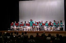 演奏している様子