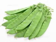 絹さやが重なっている写真