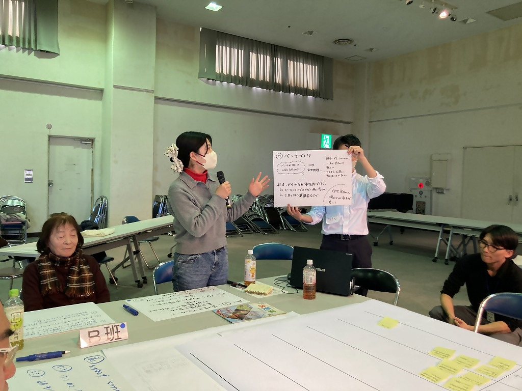 発表の様子