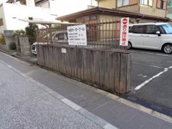 木材を活用したブロック塀の修景（実施前）