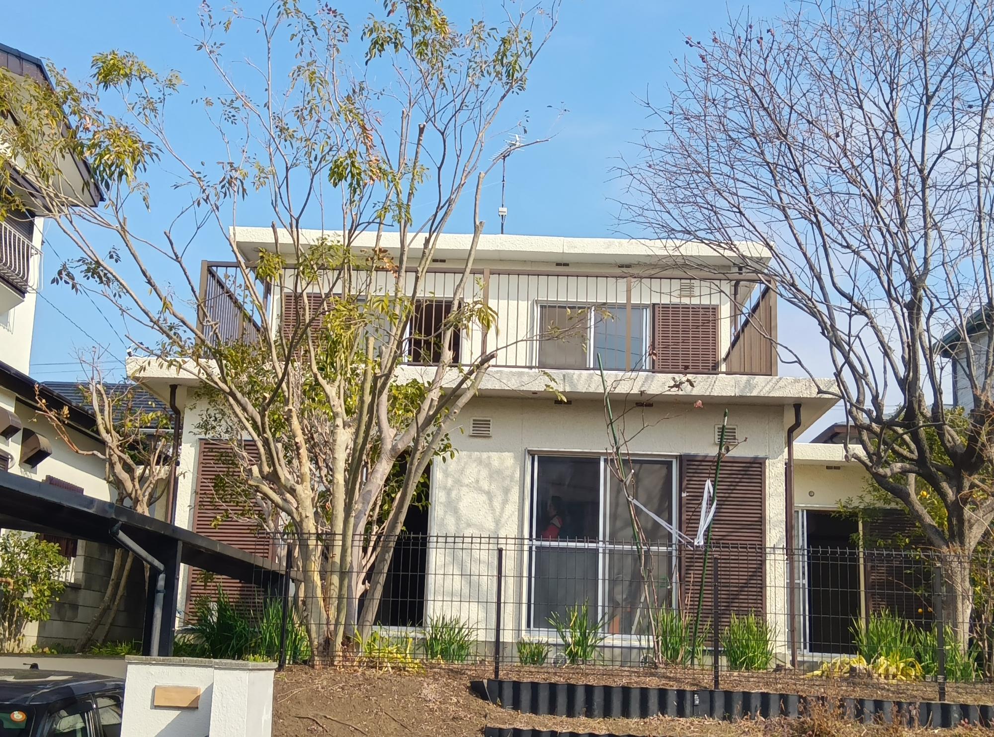 RC造・2階建て陸屋根タイプの物件（A035）の外観写真