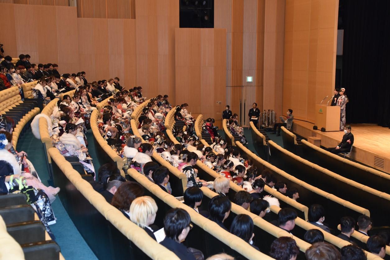 かずさアカデミアホール客席の様子
