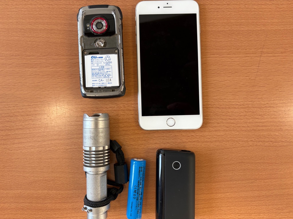 リチウムイオン電池が使われている機器