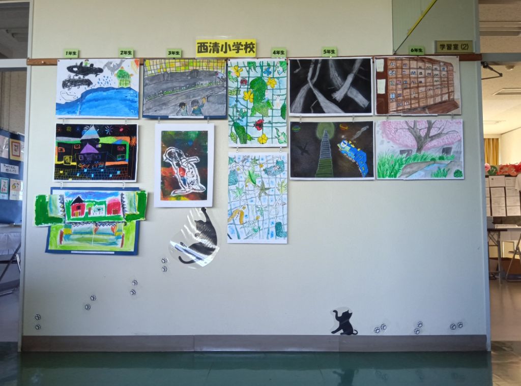 第36回西清川地区文化祭の様子です。今年は小中学生の作品も数多く展示され、会場が賑やかになりました。