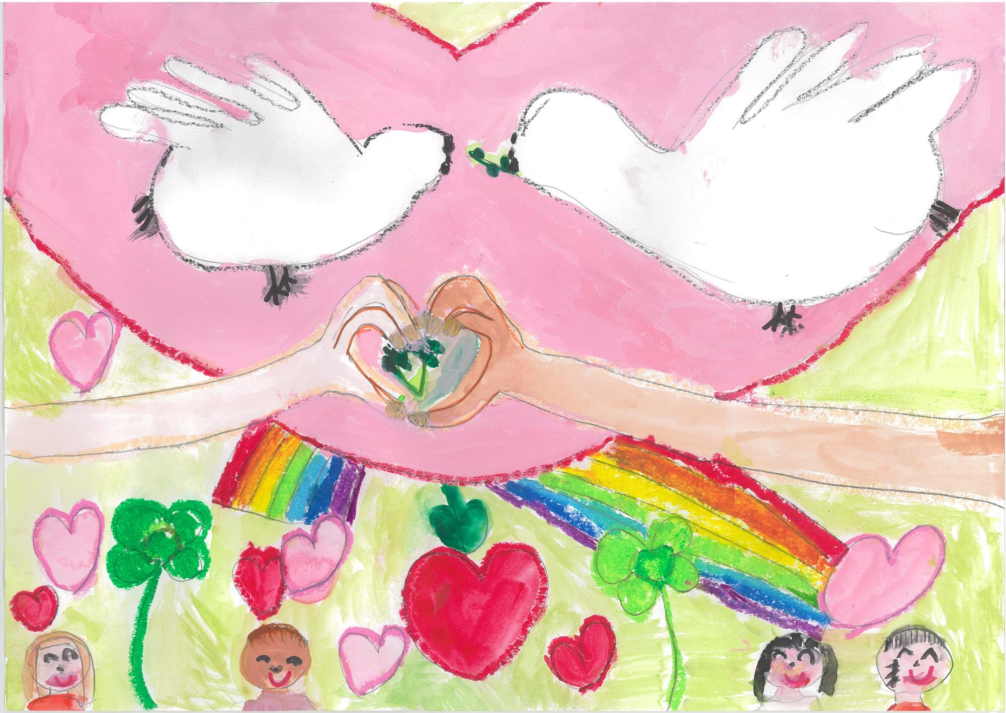 鶴岡紗羽さんのポスター