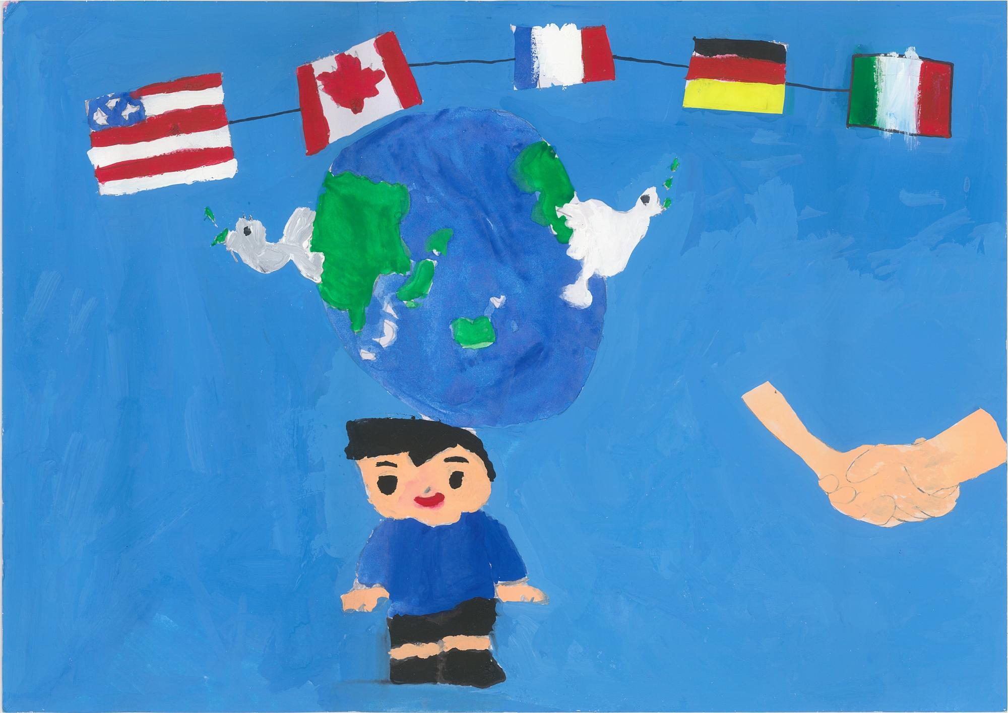 佐久間輝空さんのポスター